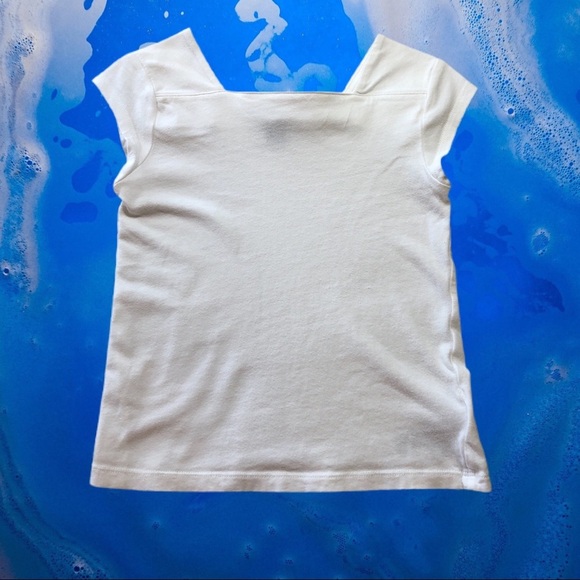 GapKids Girl’s Square Neck Tee - Picture 1 of 6